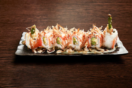 Special Roll - Sake On Fire