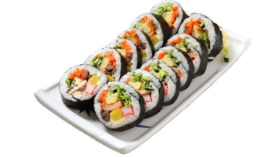 Salmon Kimbap